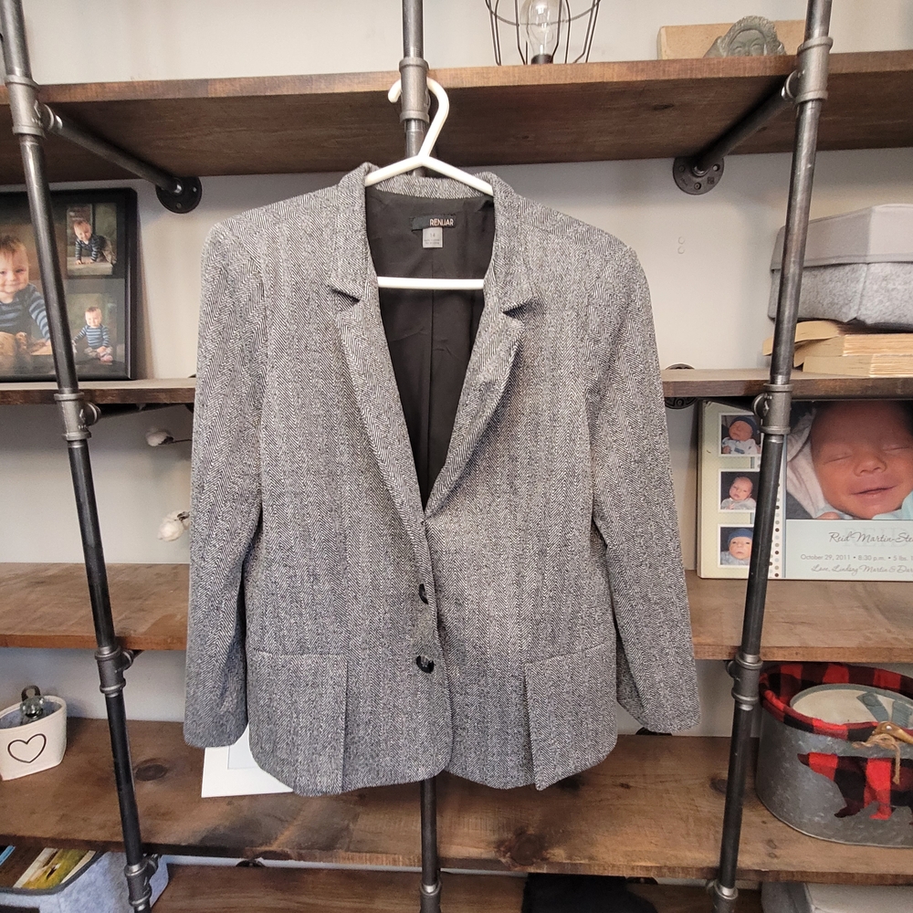 Renuar Charcoal Blazer
